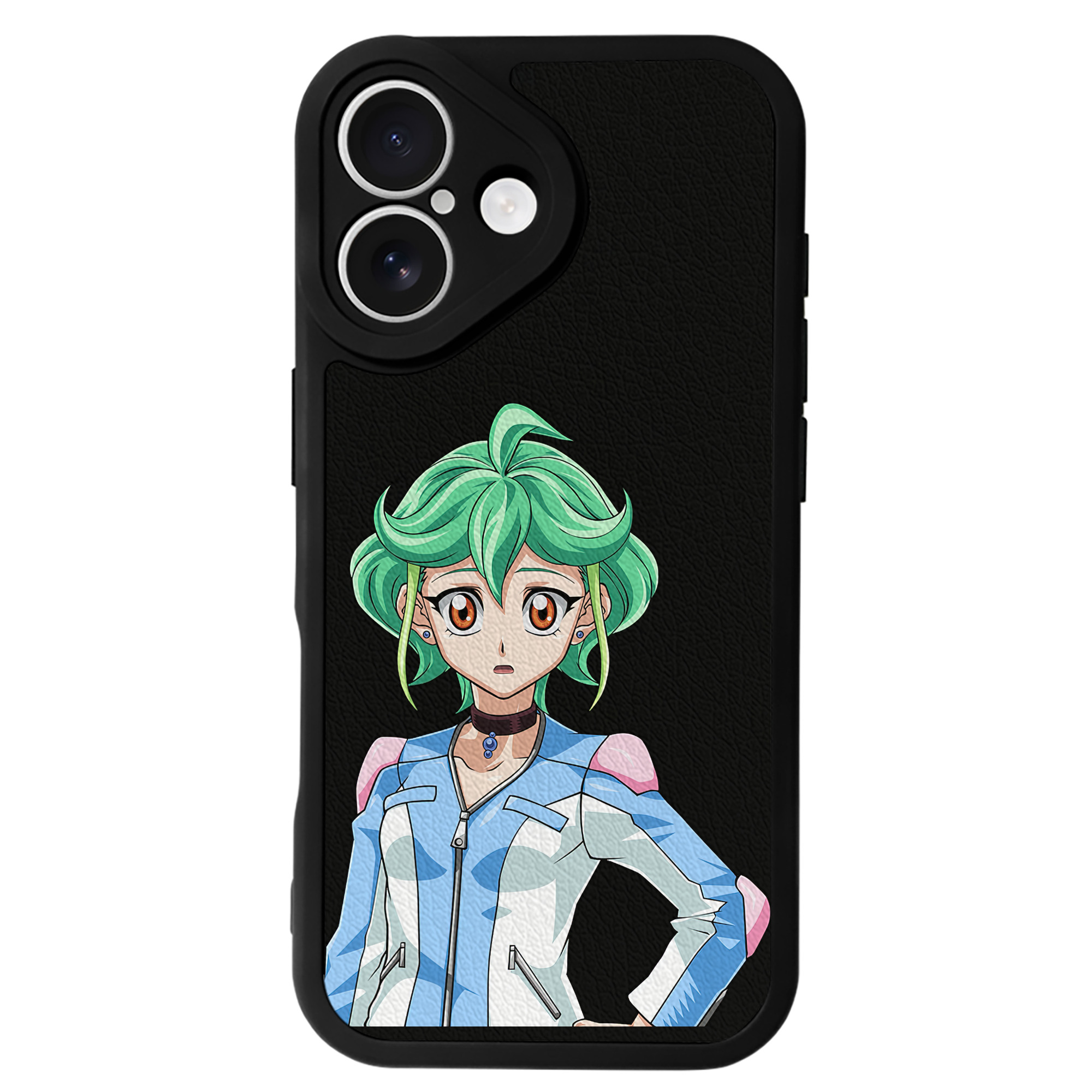 遊☆戯☆王 Yu-Gi-Oh! 【iPhone 16シリーズ対応】シリコンスマホケース（レザー調） 材質：シリコン